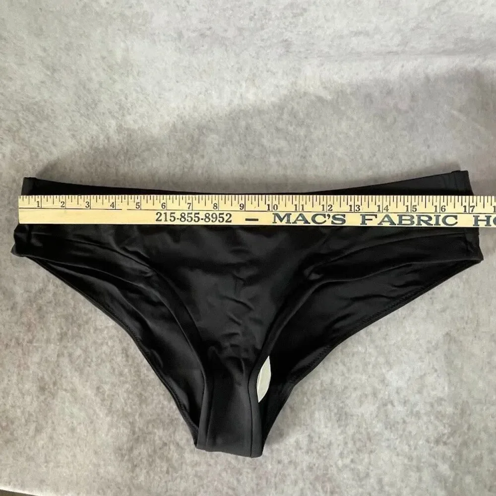 PrAna Bikini Bottom Womens sIZE XL Black Low Rise Cheeky  ** $5 CLEARANCE**